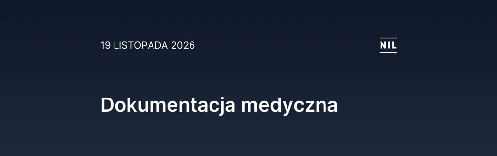 Dokumentacja medyczna
