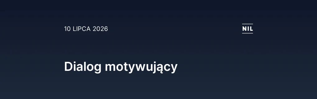 Dialog motywujący