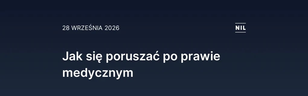 Jak się poruszać po prawie medycznym