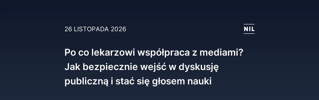Po co lekarzowi współpraca z mediami? Jak bezpiecznie wejść w dy