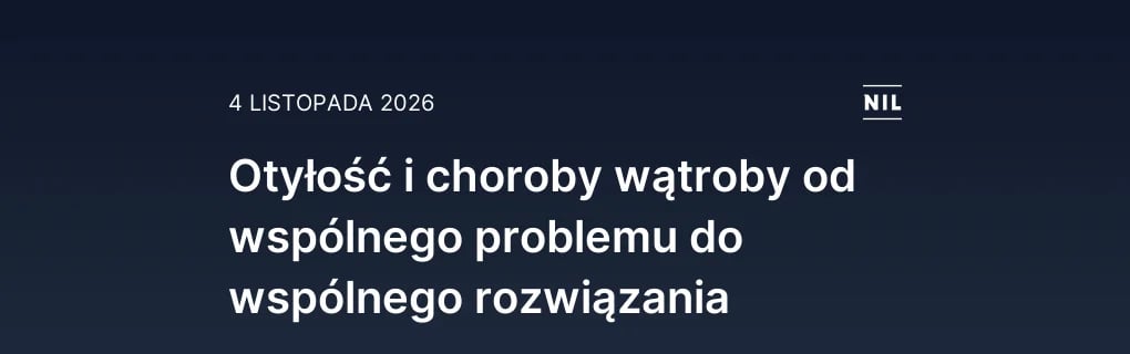 Otyłość i choroby wątroby od wspólnego problemu do wspólnego roz